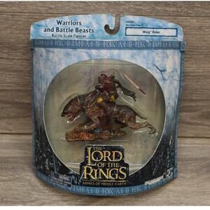 2003 The Lord Of The Rings Armies of Middle Earth Warg Rider rohirrim ambush